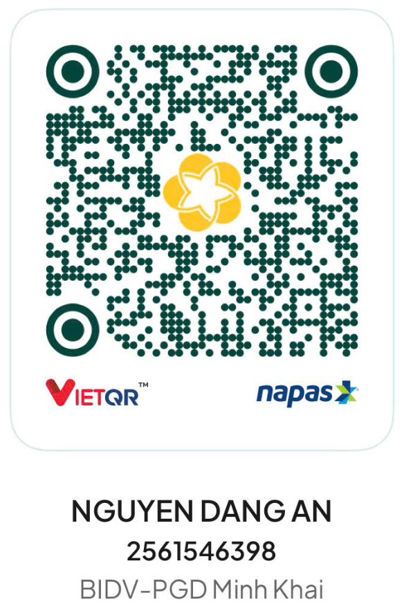 Mã QR BIDV - NGUYEN DANG AN