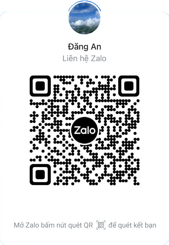 Mã QR Zalo - Nguyễn Đăng An